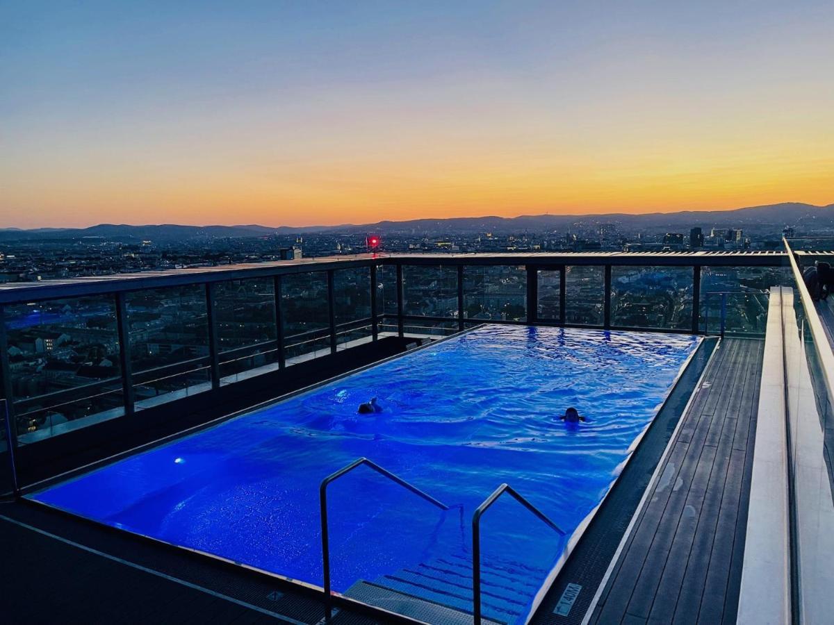 Triiiple Level 31 - Sonnenwohnen Apartment Mit Fantastischem Ausblick Und Parkplatz Виена Екстериор снимка