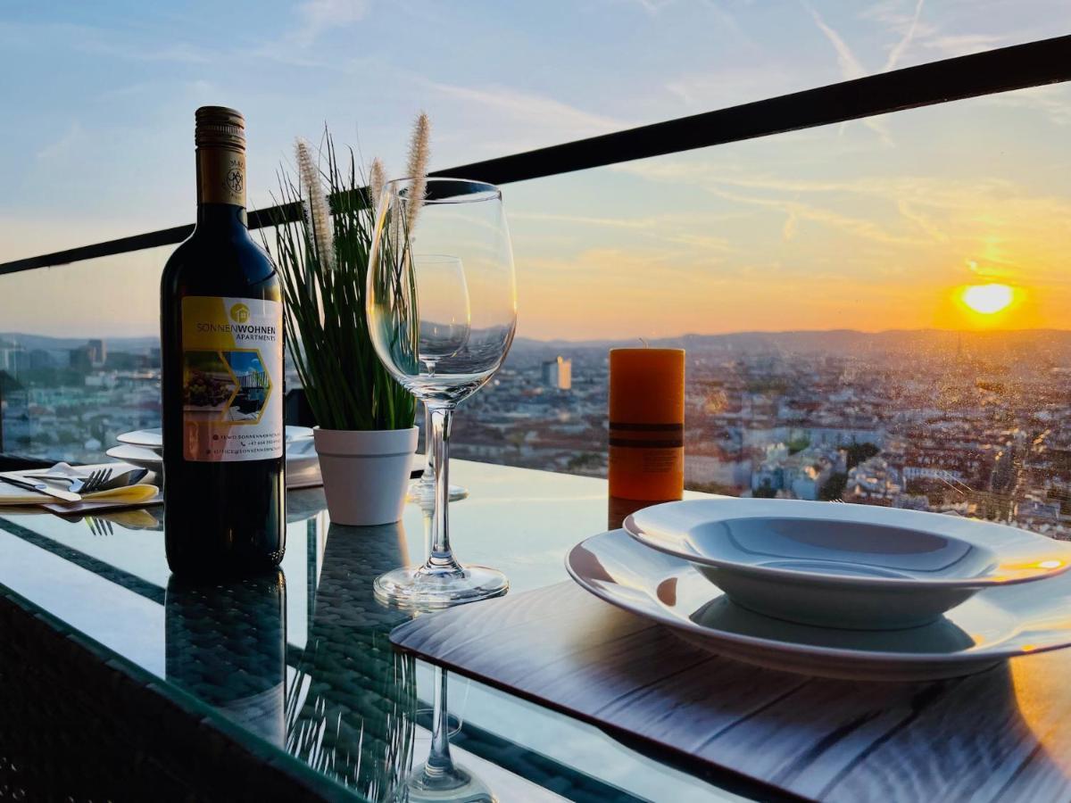 Triiiple Level 31 - Sonnenwohnen Apartment Mit Fantastischem Ausblick Und Parkplatz Виена Екстериор снимка